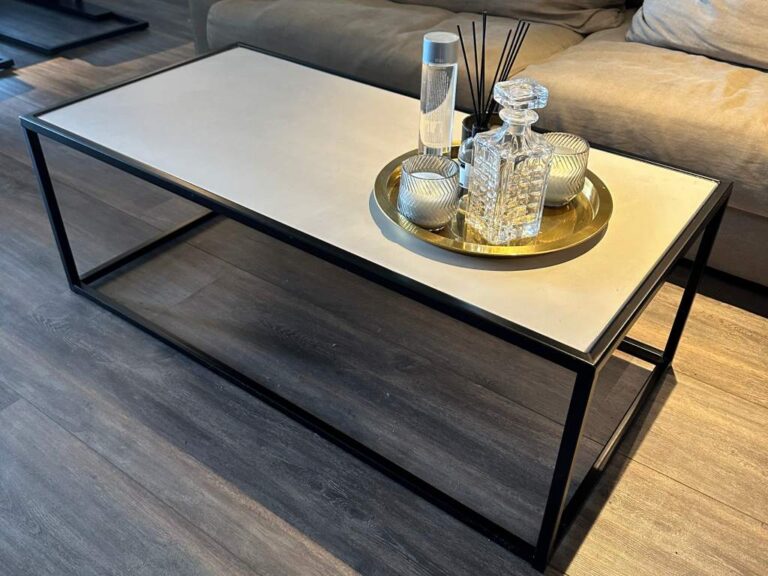 salontafel op maat beton ciré